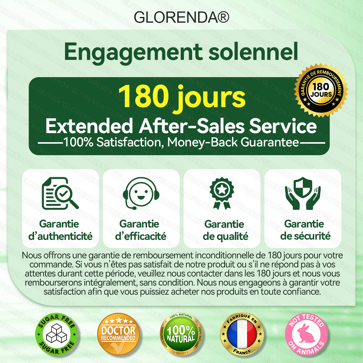 𝐆𝐋𝗢𝗥𝗘𝗡𝗗𝑨®⏳ Plus que 8 paquets ! 🔥 –30 % · Programme recommandé : 4–6 paquets · Stock limité · Prochain réassort l’an prochain 👉 Dépêchez-vous !